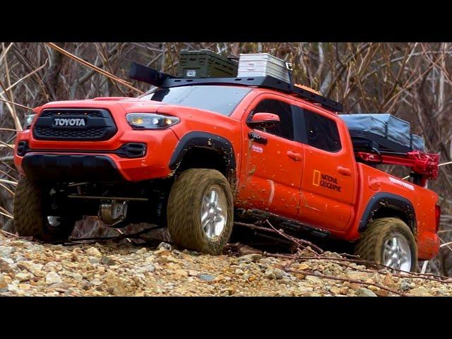 1/10 Scale RC Car : TOYOTA TACOMA TRD PRO(3D printed body) Off-road Driving #2.