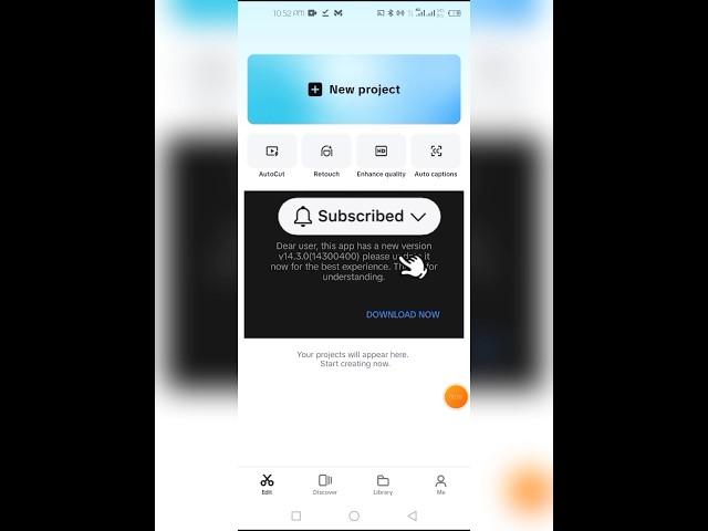 Dear user this app has a new version capcut problem #capcutproupdateproblem