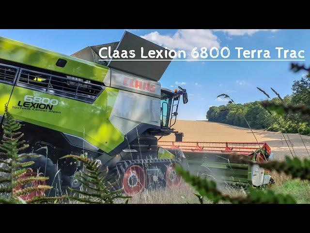 Der Neue Claas Lexion 6800 Terra Trac - Technik Center Alpen - Claas Vario 770 - 40 km/h