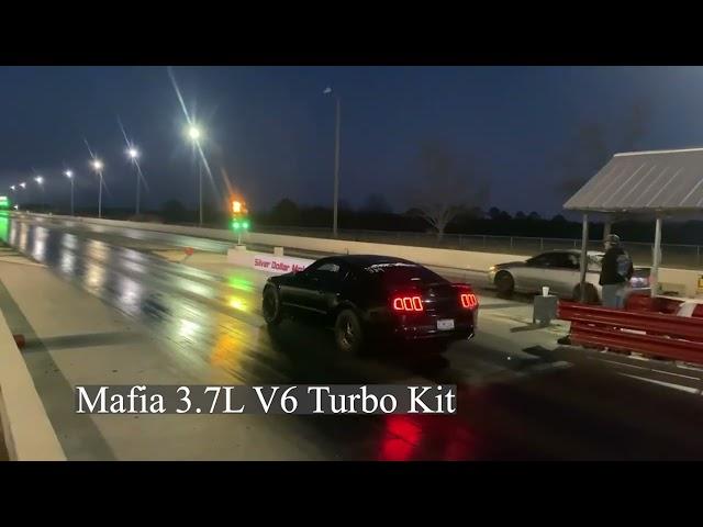 Worlds Fastest Manual Transmission 3.7L V6 Mustang - Mafia Turbocharged 10.2@137