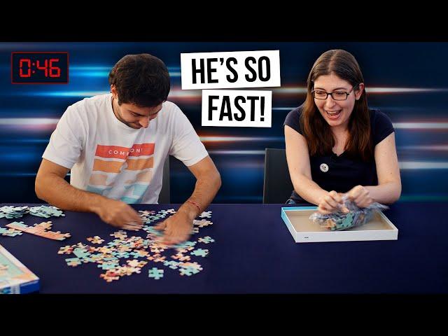 I RACED ALEJANDRO (the fastest puzzler in the world) 