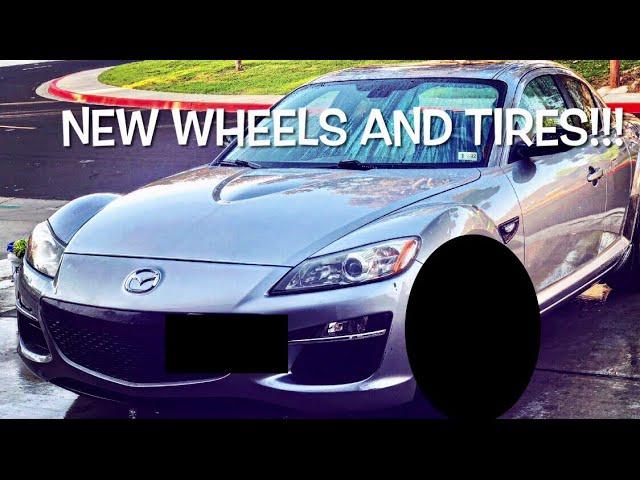 NEW WHEELS AND TIRES FOR THE RX8!!! | XXR 555s AMAZING BLACK CHROMIUM FINISH