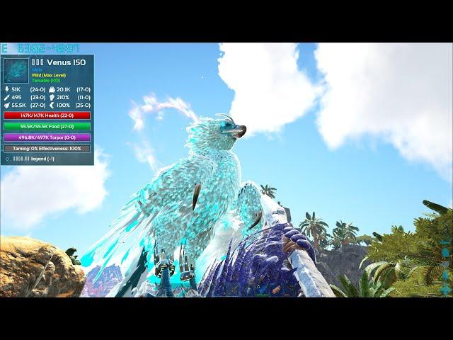 Ark Survival Evolved #6: Bắt Được Phượng Hoàng Venus Và Lên Thời Epic (Map crystal isles +Abyss Mod)