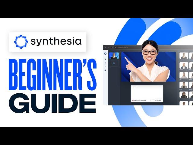 How to create videos with Synthesia AI (2024) Synthesia AI Tutorial for Beginners