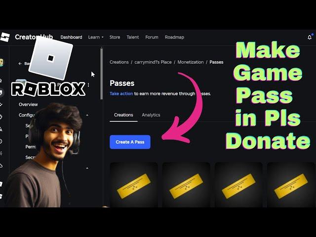 How to Make a Gamepass on Roblox Pls Donate (2024) | Add Pass to Pls Donate Stand Guide