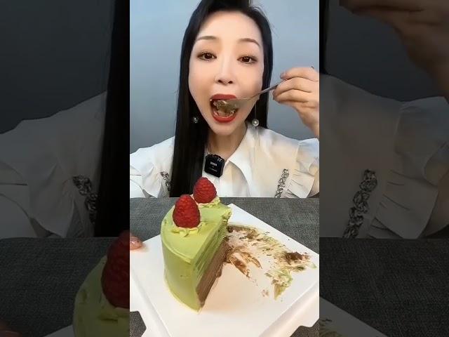 Съела за раз торт  MUKBANG ASMR cake  #asmr #eating #asmrmukbanger #асмр #корейка #mukbang