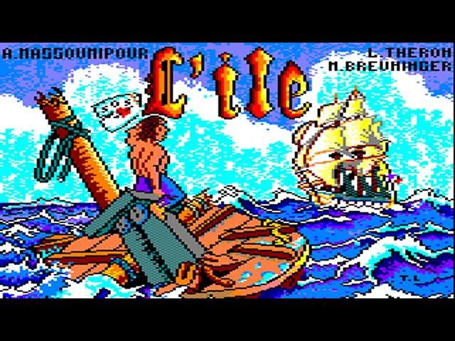 [Amstrad CPC] L'ile - Longplay