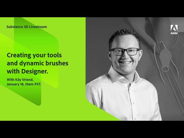 Creating your tools and dynamic brushes with Designer | Adobe Substance 3D