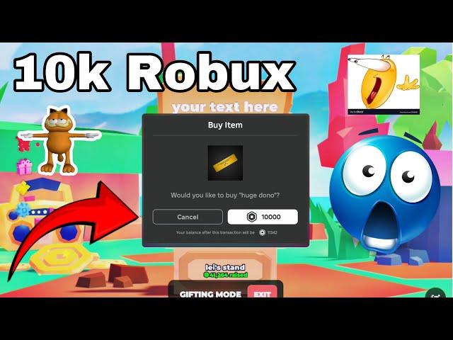 Winner of the 10,000 Robux Giveaway!