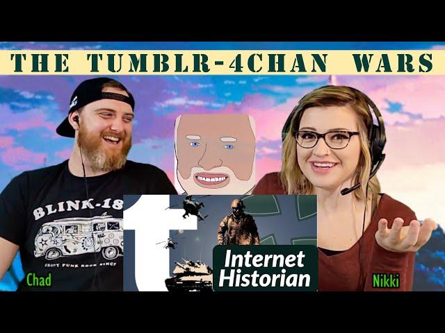 Hat Guy & Nikki React to Internet Historian - The Tumblr-4chan Wars