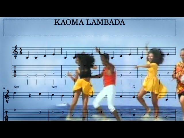 KAOMA LAMBADA | Easy Guitar Tabs With Chords