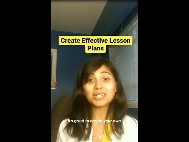 How to Create an Effective Lesson Plan | Lesson Planning for Teachers | Lesson Planning Steps