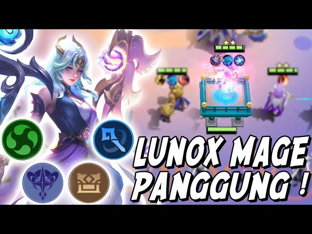 HYPER LUNOX MAGE PANGGUNG GEMBIRA !!! ULTI 1 MAP TANPA BERGERAK !!!