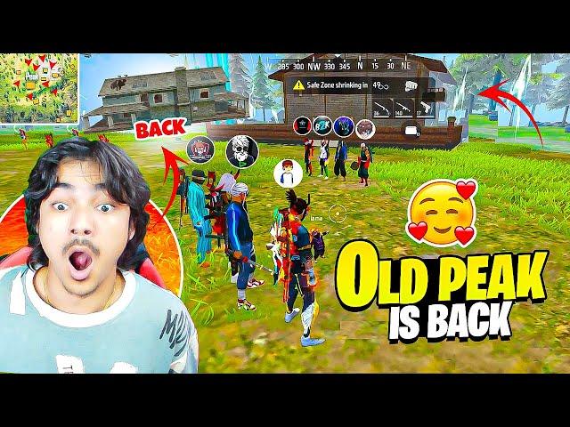 Old Peak is Back V Badge Youtubers Exploring Peak1 vs 1 - Laka Gamer