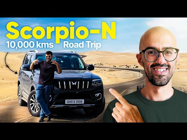 India Roadtrip in a Scorpio-N | @SaranshKharbanda