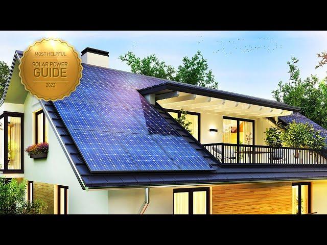 Solar Power System For Home: Ultimate Beginners Guide