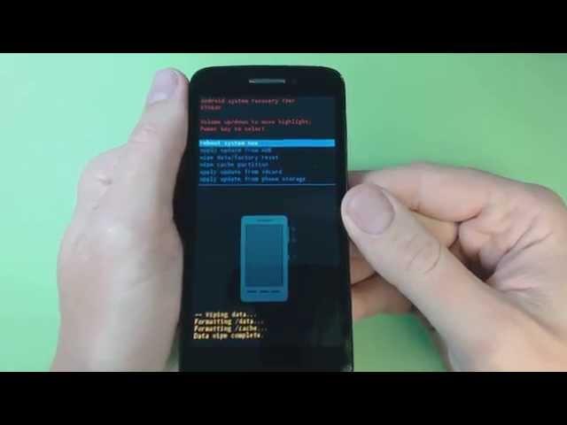 Alcatel Pop 2 5042 hard reset