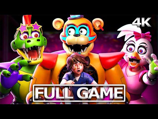 FIVE NIGHTS AT FREDDY'S SECURITY BREACH Full Gameplay Walkthrough / No Commentary 4K 60FPS