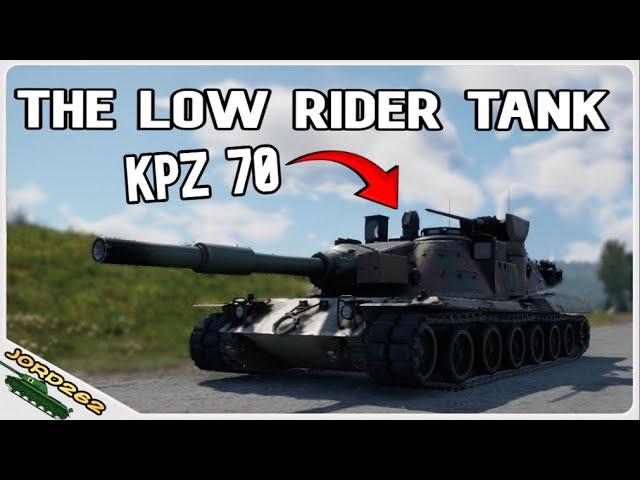 My favourite MBT is a low rider, the KPZ 70 | War Thunder