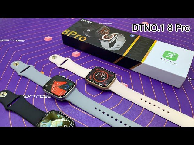 DT8pro smartwatch / DTNO.1 8 pro ساعت هوشمند / dtno8 / دی تی نامبر وان/ اسمارت رز / smartrose