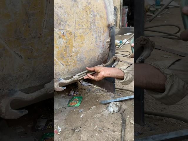 Easily tips and tricks of close gaps with old welding tools #shorts #tools