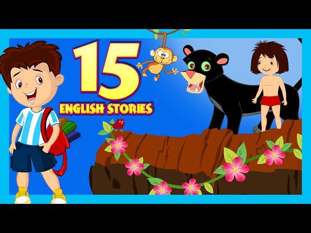 English Stories For Kids - Short Story Collection | 15 English Short Stories For Children