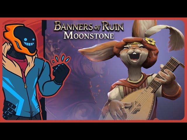 This Brutal Deckbuilder Roguelike Just Got Bards! - Banners of Ruin: Moonstone DLC