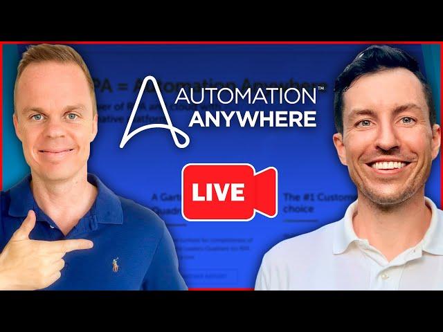 How to Get Started with Automation Anywhere (Micah Smith Live Build!)