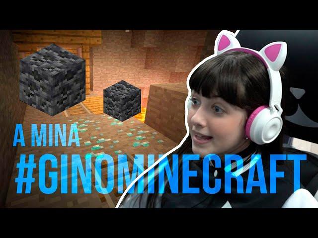 GIOVANNA ALPARONE ENCONTRA UMA MINA NO MINECRAFT!! #ginominecraft