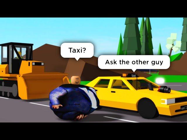 ROBLOX Brookhaven RP - FUNNY MOMENTS (TAXI 18)