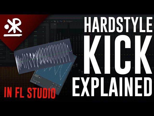 How I made this (tecky/mid-intro) HARDSTYLE KICK in FL Studio 20! [Sylenth1 + Native/Free plugins]