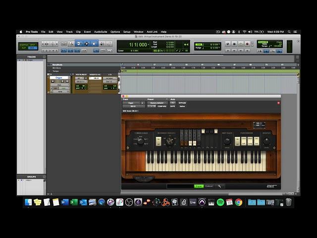 Pro Tools- Loading a Virtual Instrument