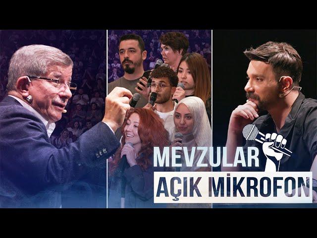 Mevzular Açık Mikrofon 5. Bölüm | Gelecek Partisi Genel Başkanı Ahmet Davutoğlu