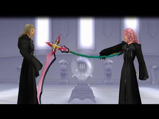 KH: Re:Chain Of Memories HD 1.5 + 2.5 (PS4) Marluxia Threatens Vexen HD 720p 60fps