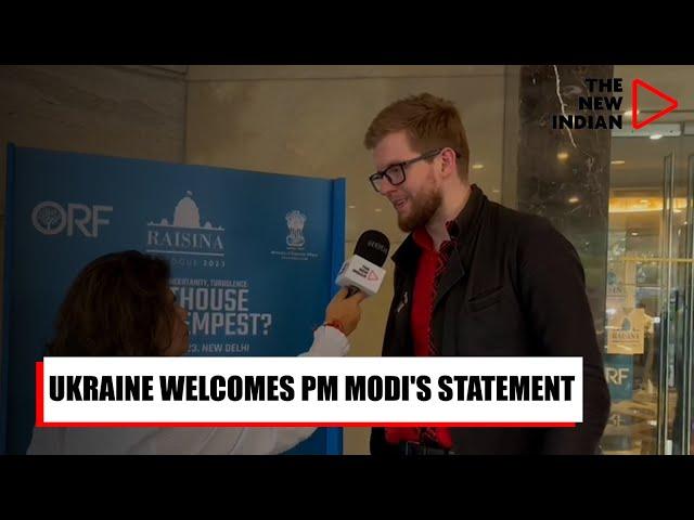 Ukranian MP Yurash welcomes PM Modi's statement on Russia-Ukraine conflict