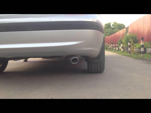 Exhaust sound elantra xd 4-2-1 + bosal 215-211