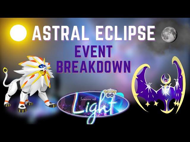 YOU WON'T WANT TO MISS THIS EVENT! - Astral Eclipse Pokemon Go!