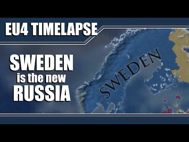 SWEDEN is the new RUSSIA | EU4 Timelapse (AI Only) - Diluvium Universalis