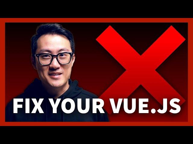 Evan You: What you're doing wrong with Vue.js ‍️