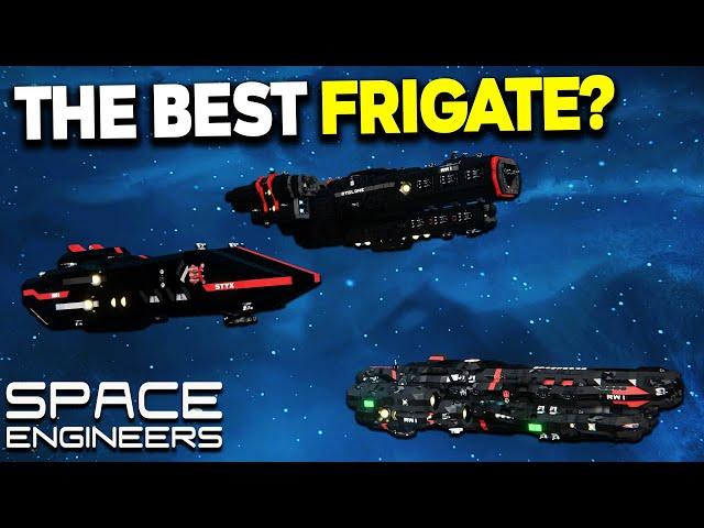 The NEW Frigate Design Revealed! - Space Engineers RWI Frigate Competition Winners!