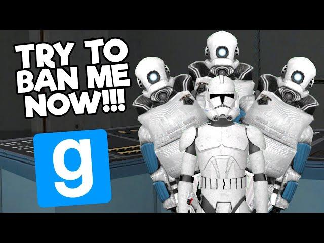 The Entire Staff Team Trolls With Me - Gmod Star Wars RP Trolling