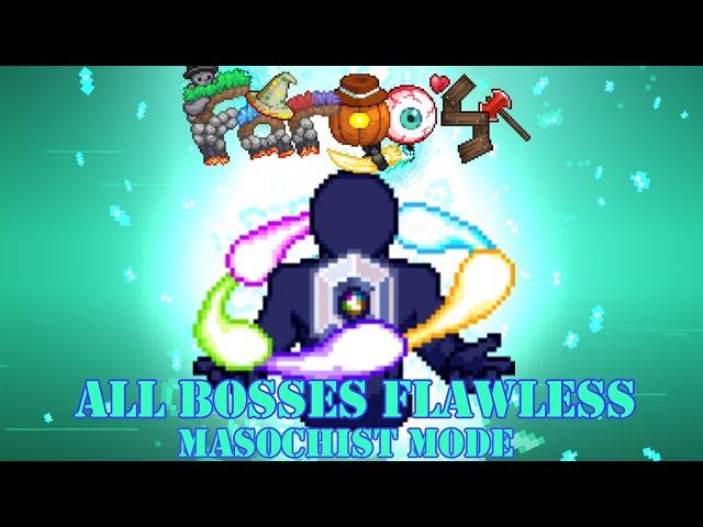 Terraria Fargo's Souls Mod - All Bosses Nohit (Supreme Masochist God Rules)