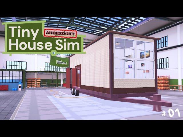 Tiny House Sim #01  Kleine Häuschen einrichten #angezockt #deutsch