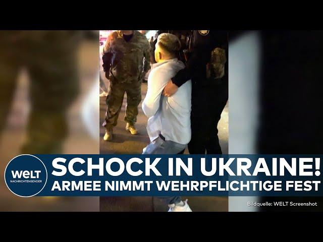 PUTINS KRIEG: Schock in Ukraine! Armee nimmt Wehrpflichtige für Kampf gegen Russland fest