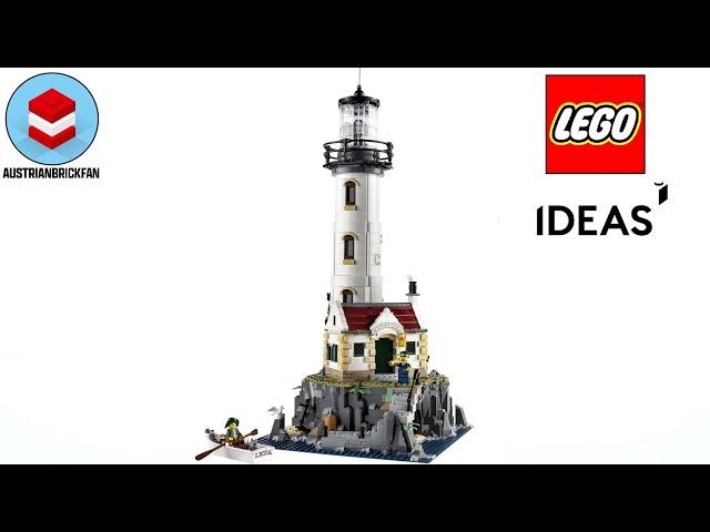 LEGO Ideas 21335 Motorised Lighthouse - LEGO Speed Build Review