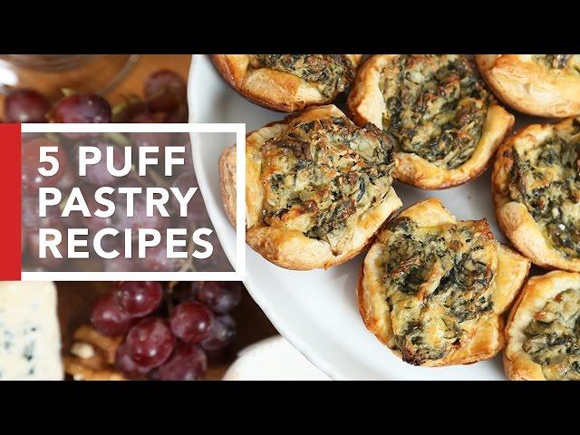 5 Puff Pastry Recipes | Quick & Easy Appetizers