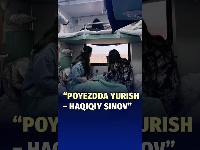 Rossiyalik bloger O‘zbekiston poyezdidagi sayohatni «haqiqiy sinov» deb ta’rifladi