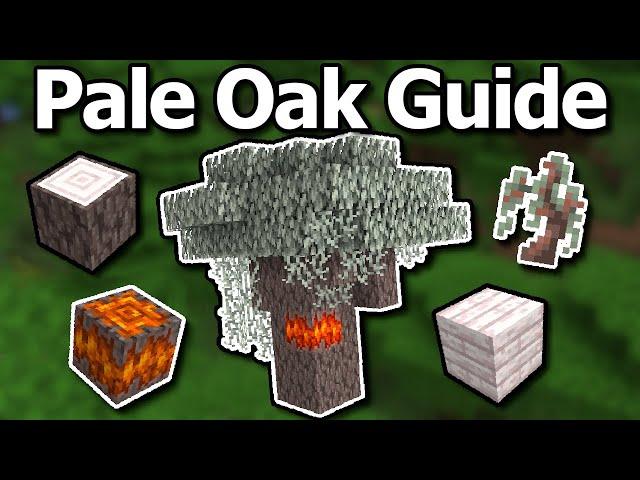 Ultimate Minecraft 1.21.4 Pale Oak Tree Guide - Find & Grow, Fast Farming & More!