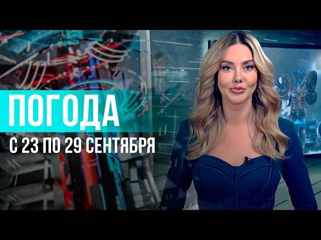 Погода на неделю 23-29 сентября 2024. Прогноз погоды. Беларусь | Метеогид