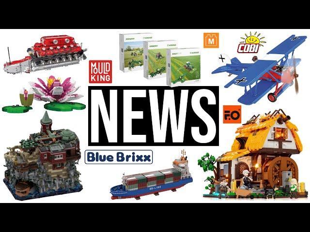 Klemmbaustein News 192: BlueBrixx, Cobi, Funwhole, Mould King, MOCs und mehr